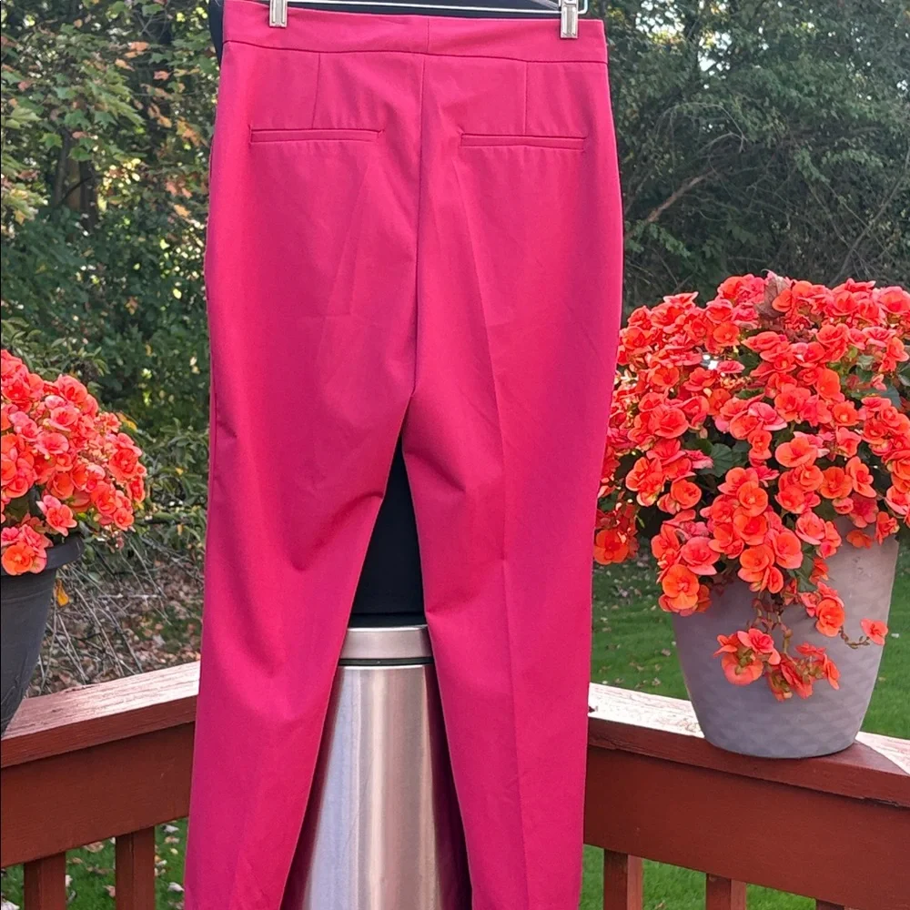 Zara Fuchsia Trousers-NWT - Picture 4 of 14